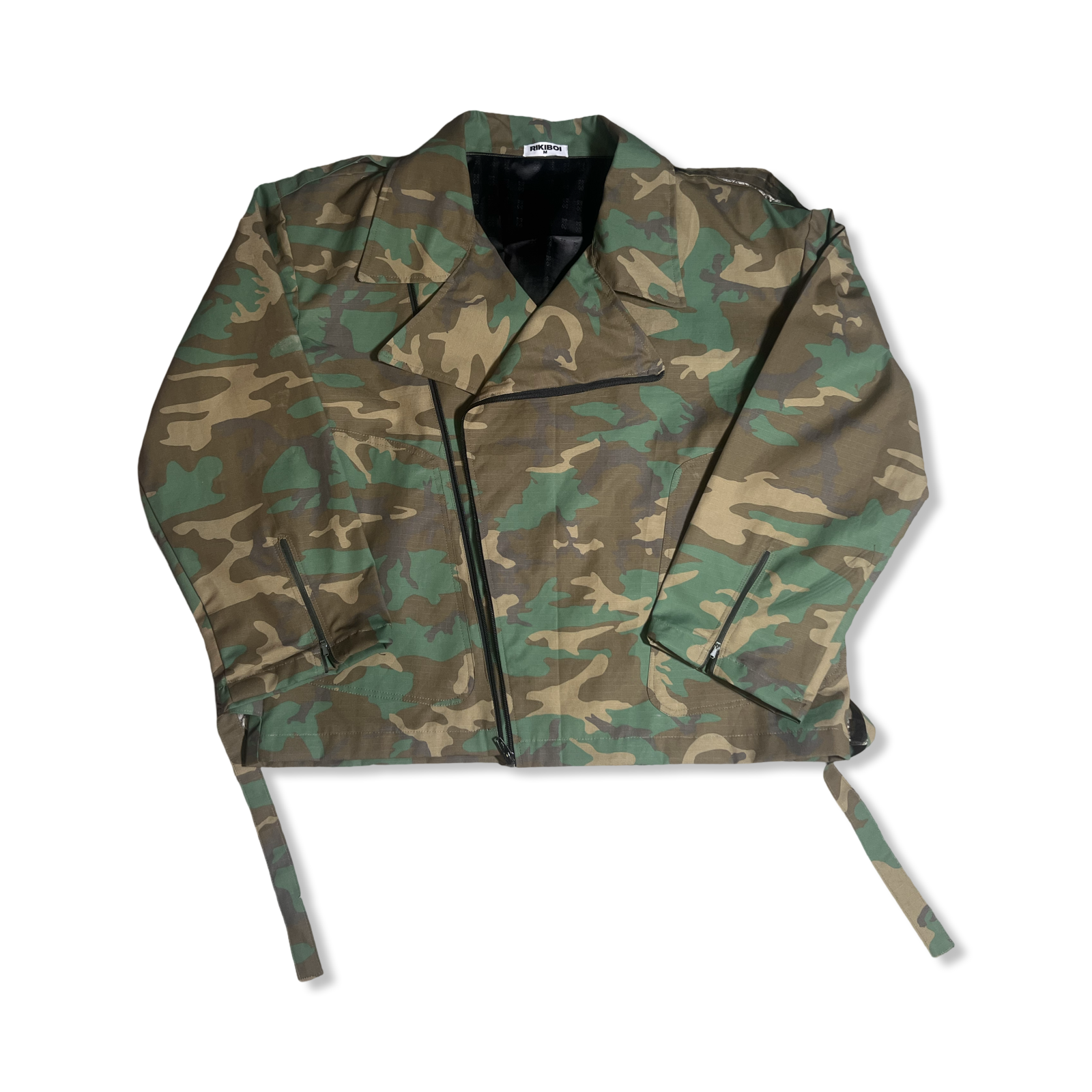 Cropped Camo Biker ( light )